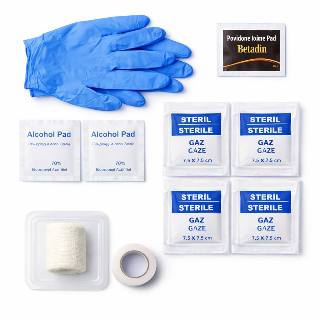 Klinik ve Ev Tipi Pansuman Seti1